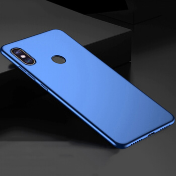 Ochranný plastový kryt pre Xiaomi Mi A2 Lite - modrý