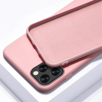 Extrapevný silikónový ochranný kryt pre Apple iPhone 11 Pro - svetlo ružový