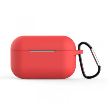 Silikónové ochranné puzdro pre Apple AirPods Pro (1.generace) - červené