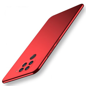 Ochranný plastový kryt pre Xiaomi Redmi Note 9 - červený