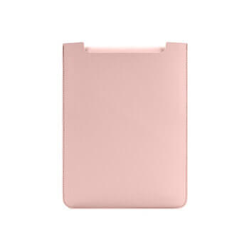 Ochranný koženkový obal pre Apple MacBook Pro 13" CD-ROM - svetlo ružový