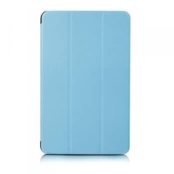 2v1 Smart flip cover + zadný plastový ochranný kryt pre Samsung Galaxy Tab S8 - svetlo modrý