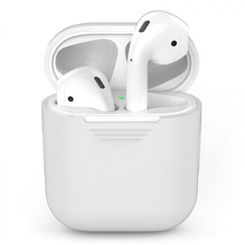 Silikónové ochranné puzdro pre Apple AirPods 2.generace (2019) - biele