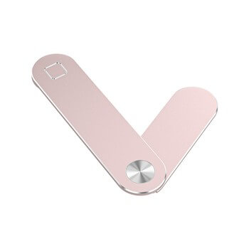 Magnetický držák na telefon k notebooku - ružový