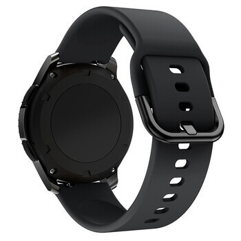 Silikónový remienok pre chytré hodinky Samsung Galaxy Watch 5 Pro 45 mm - čierny
