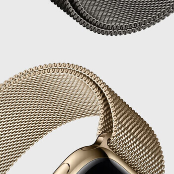 Elegantný kovový pásik pre chytré hodinky Apple Watch Ultra 2 49 mm - svetlo ružový