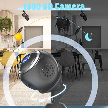 Miniatúrna HD 1080 kamera X10 s nočnou víziou