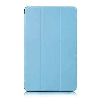 2v1 Smart flip cover + zadný plastový ochranný kryt pre Lenovo Tab M9 - svetlo modrý