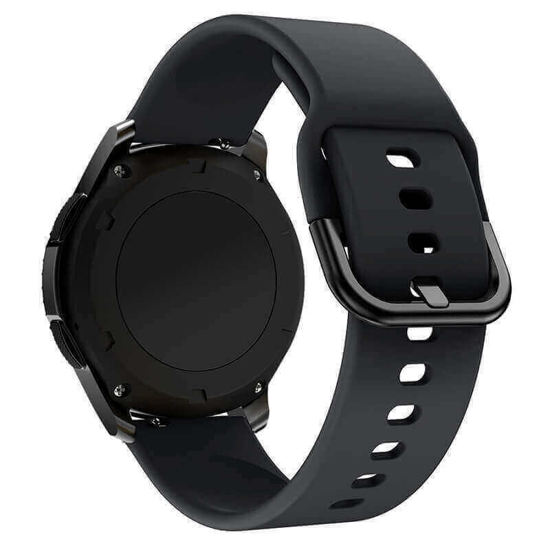 Silikónový Remienok Pre Chytré Hodinky Samsung Galaxy Watch 7 40 Mm - čierny